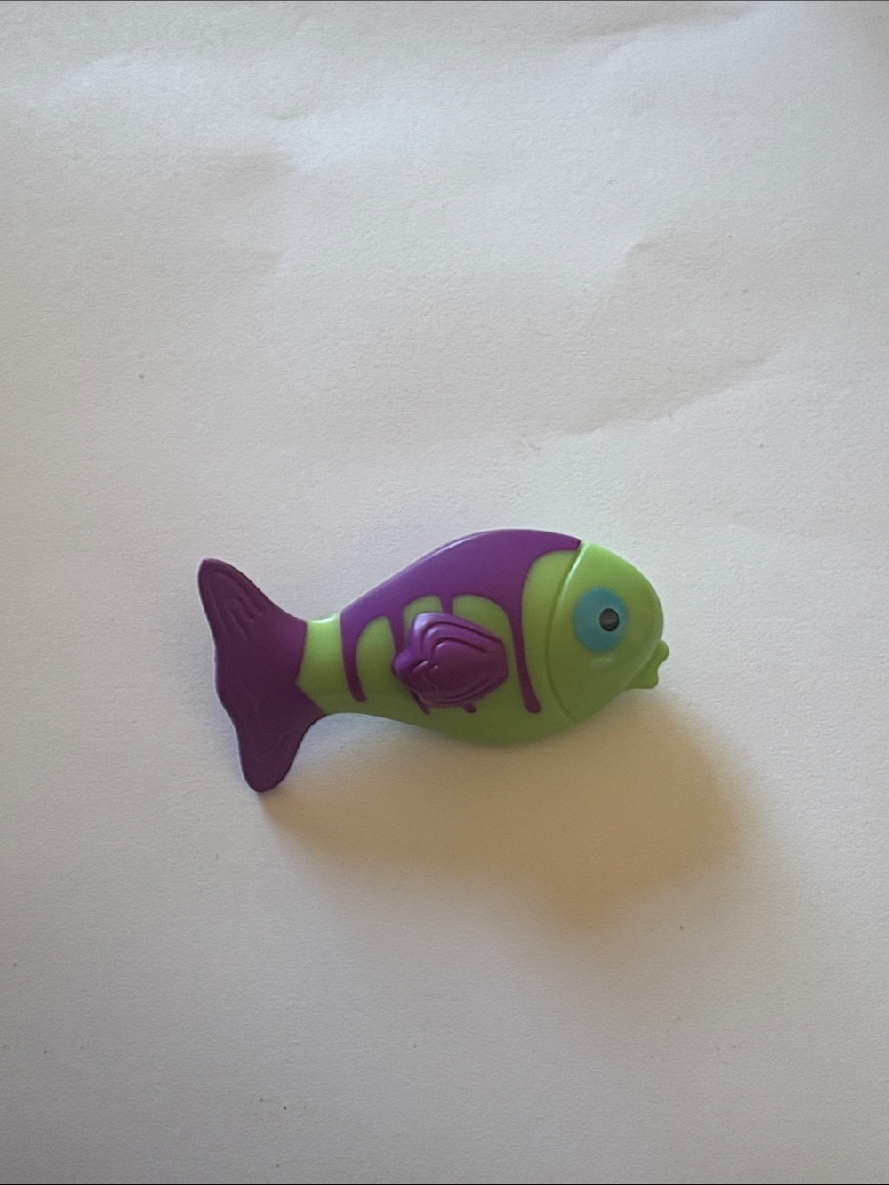 American Girl Pet Camping Purple & Green Fish Pet Toy